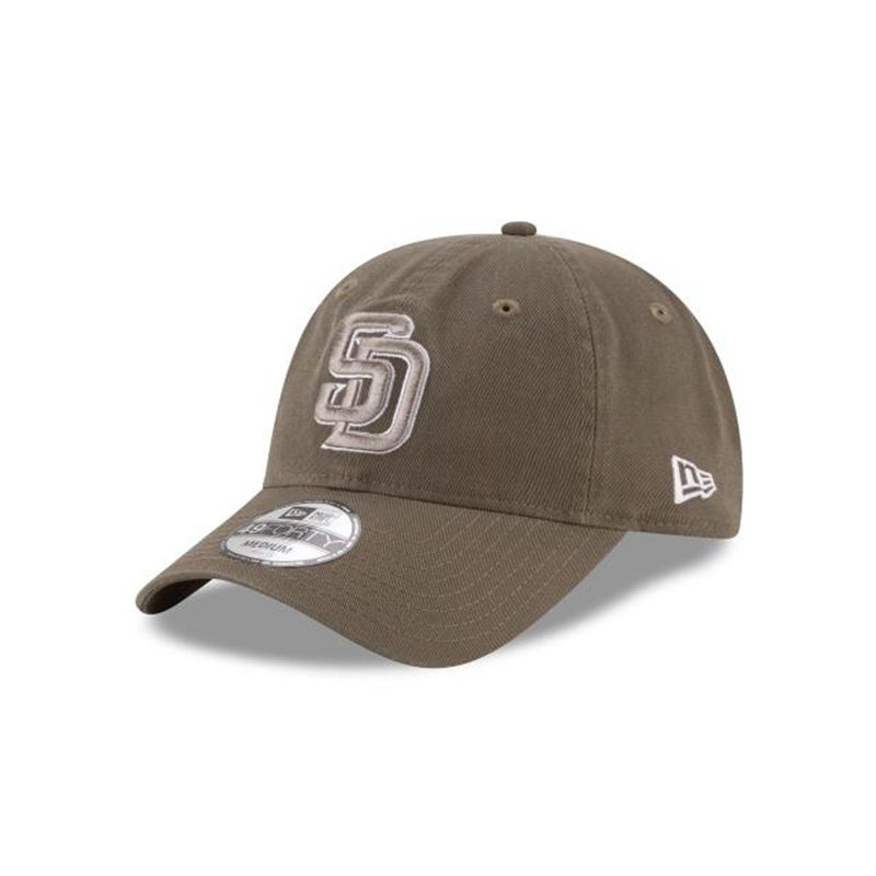 MLB San Diego Padres Core Fit Alt 49Forty Fitted (SFD9100) - Brown New Era Caps